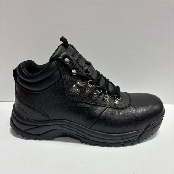 Propet Men’s Cliff Walker Black Waterproof Hiking Boots, Size 13 XX(5E) - Picture 1 of 7